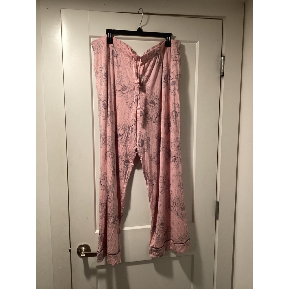 Victorias‎ Secret Floral Modal Pajama Pants XXL NWT Lounge Sleepwear Wide Leg